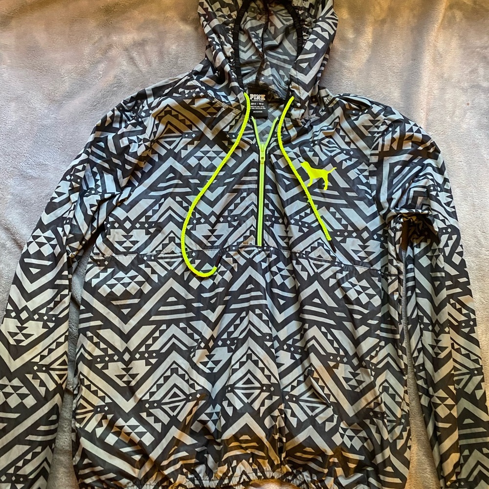 Pink windbreaker